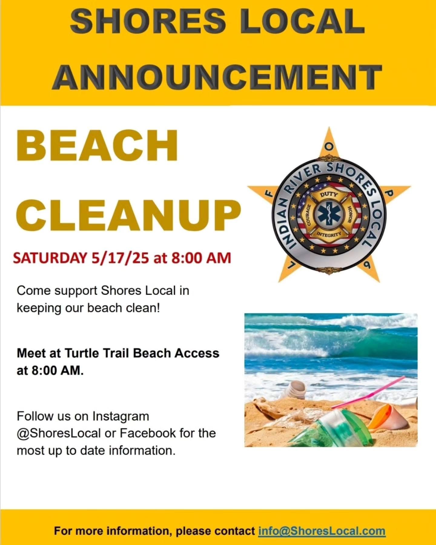 Image for Shores Local Beach Cleanup